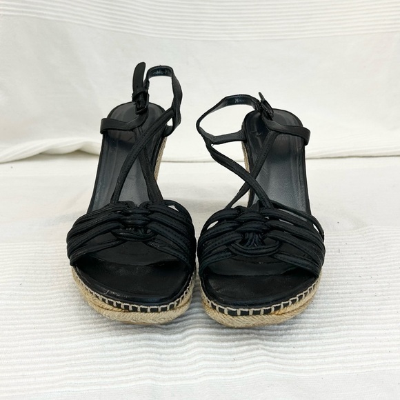 Stuart Weitzman Espadrille Wedge Sandals - Picture 5 of 15